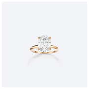 Moon N' Back 0.50-3.00ct Ovaali Keltakulta